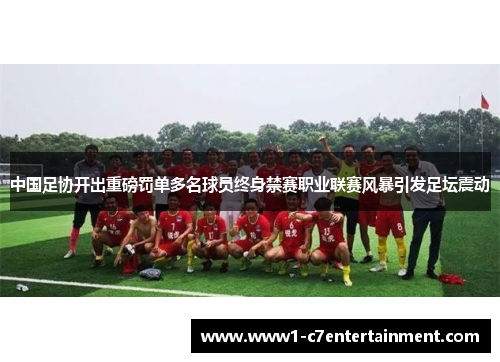 中国足协开出重磅罚单多名球员终身禁赛职业联赛风暴引发足坛震动 中国足协开出重磅罚单多名球员终身禁赛职业联赛风暴引发足坛震动